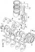 Ansamblu motor CVH de 1,8 litri