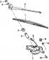 Rear window cleaning system