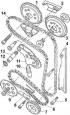 Timing chain and sprockets