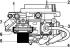 Снятие и установка демпфера дроссельной заслонки (Weber 2V TLD)