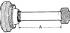 Assembly of a secondary shaft of a transmission