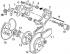 Description of the design of the rear brakes