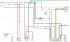 Diagram of the electrical circuit of the engine management system 1.8 l