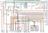 Diagram of the electrical circuit of the engine management system 2.8 l