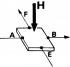 Pulse transmitter with Hall transducer