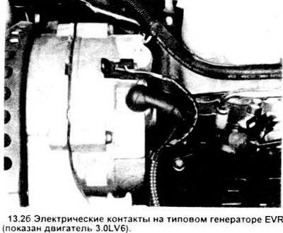 2. Disconnect the electrical connector of the generator (if the car is equipped with an IAR type…