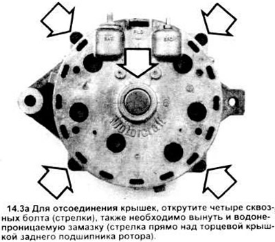 3. Отстранете проходните болтове, след това отстранете замазката, покриваща централния отвор (вижте…