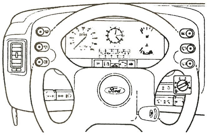 Панель приборов (вариант 4)