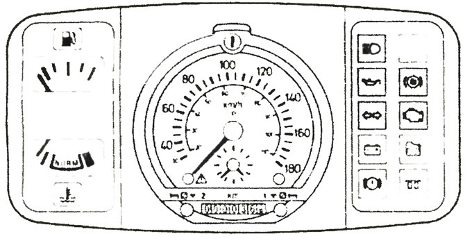 Панель приборов (вариант 3)