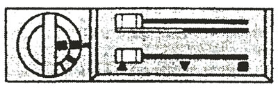 Установите рукоятку регулятора температуры и распределения воздуха до упора влево, а вентилятор в…