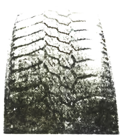 Рис. 4.4. Неравномерный износ