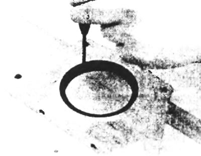 Рис. 15.14 Извлеките старый сальник из упорной пластины.