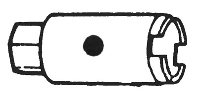 Рис. 25.13. Специальный инструмент Ford №13-011, который желательно использовать вместо торцевого…