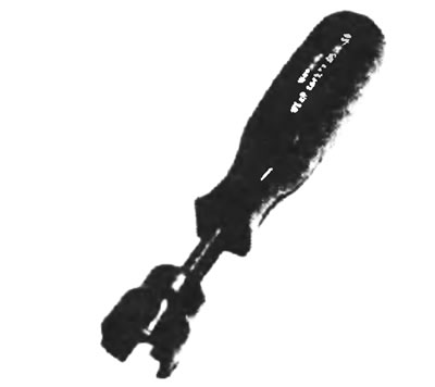 Приспособление для снятия тормозных колодок.